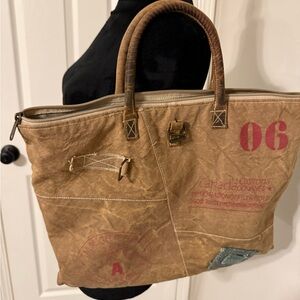 Brown Tote Bag